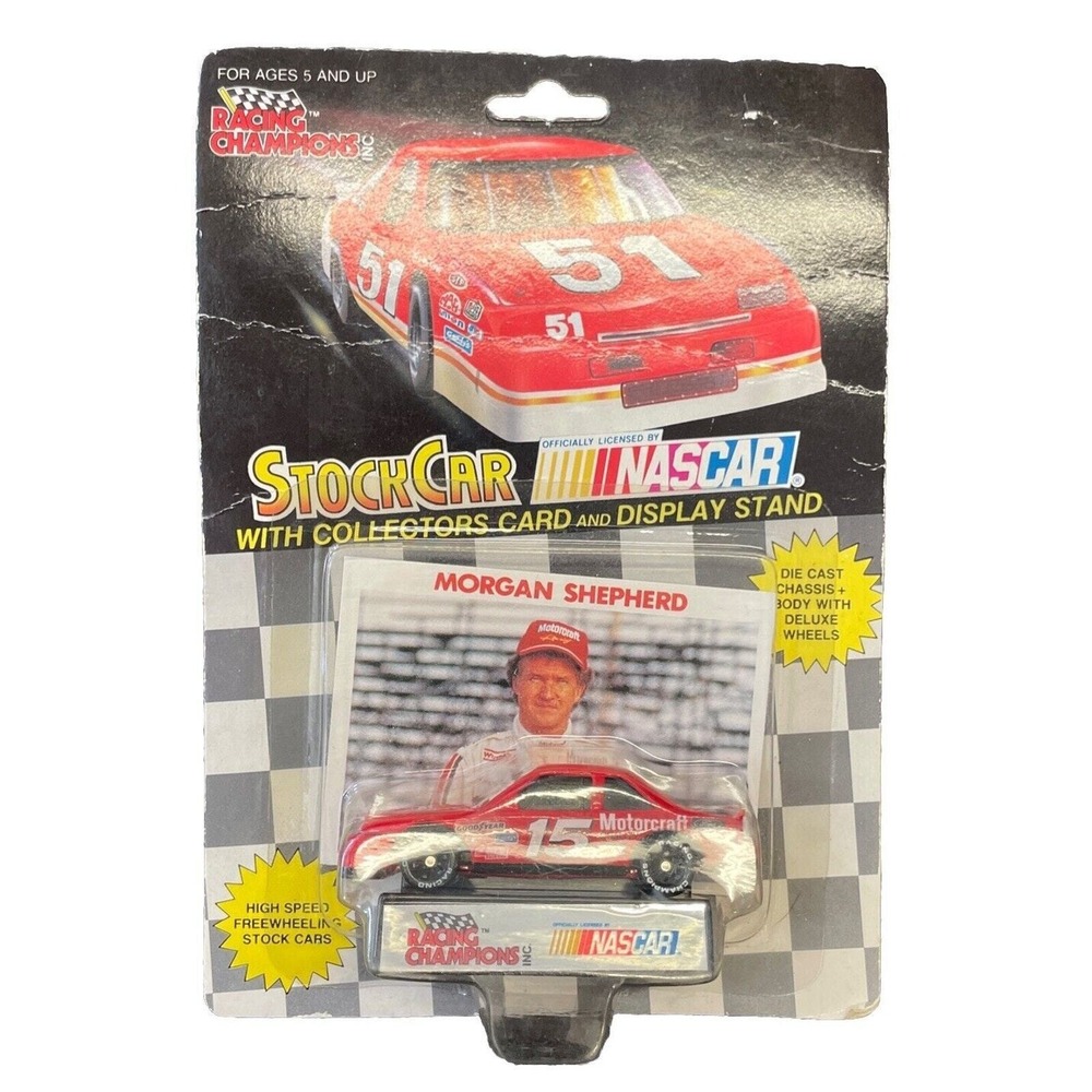 Morgan Shepherd #15 Motorcraft Racing Champions 1:64 Scale Die Cast‎